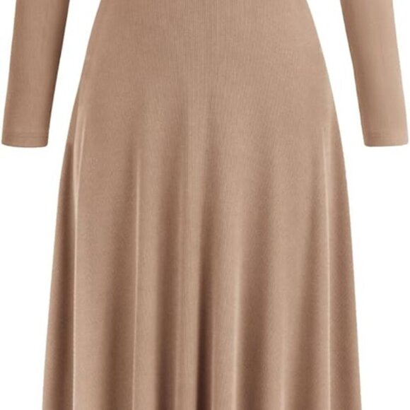 Women's Spring 2 Piece Outfits Dressy Casual Ribbed Knit Long Sleeve Crop Tops M - Picture 1 of 7